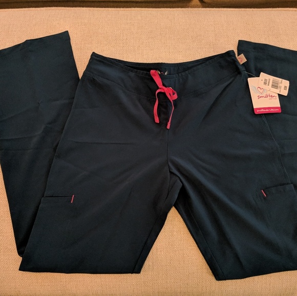 Smitten Women's Amplify Cargo Scub Pants Caribbean - Picture 3 of 3